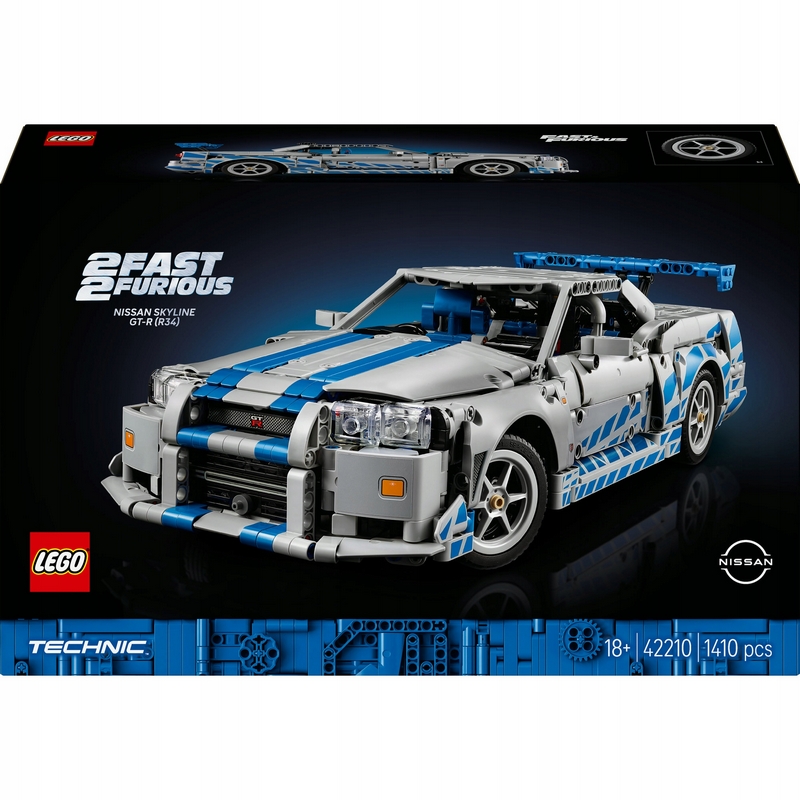 LEGO Technic 42210 Auto Nissan Skyline GT-R