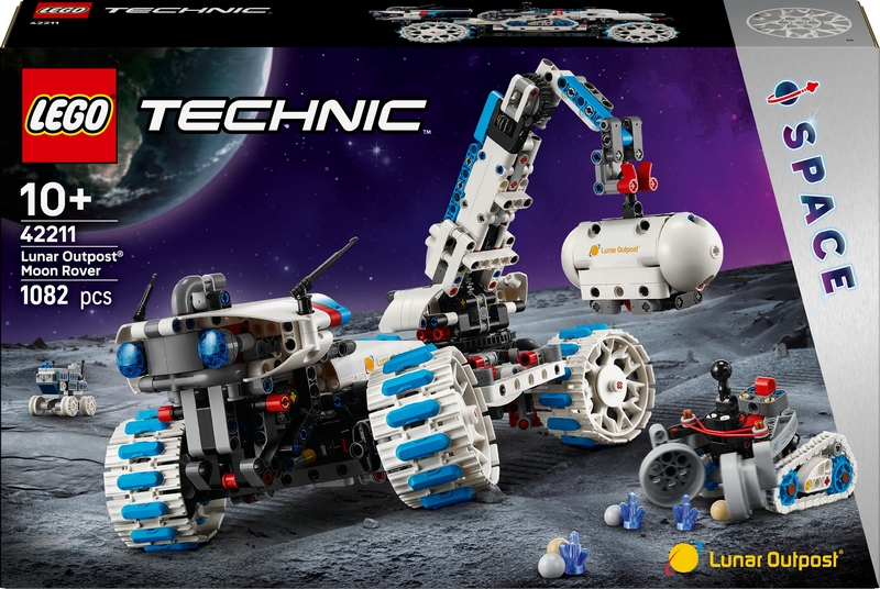 LEGO Technic 42211 Technic 42211 Lunárny rover Lunárna základňa
