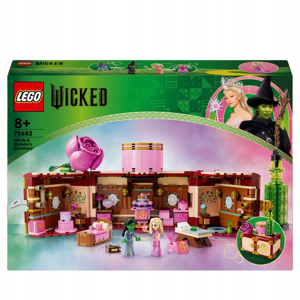 LEGO Wicked 75683 Glindina a Elphabina ubytovňa