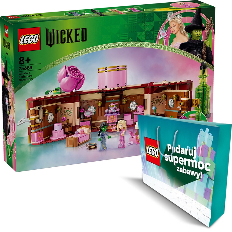 LEGO Wicked 75683 Glindina a Elphabina ubytovňa
