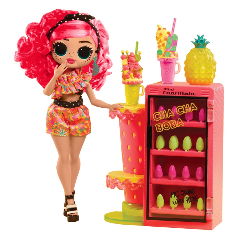 LOL Surprise OMG Doll OMG Nechtové štúdio s bábikou - Pinky Pops OMG Ovocný obchod