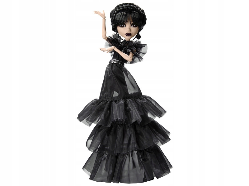 Bábika MONSTER HIGH X Wednesday Rave HXJ03