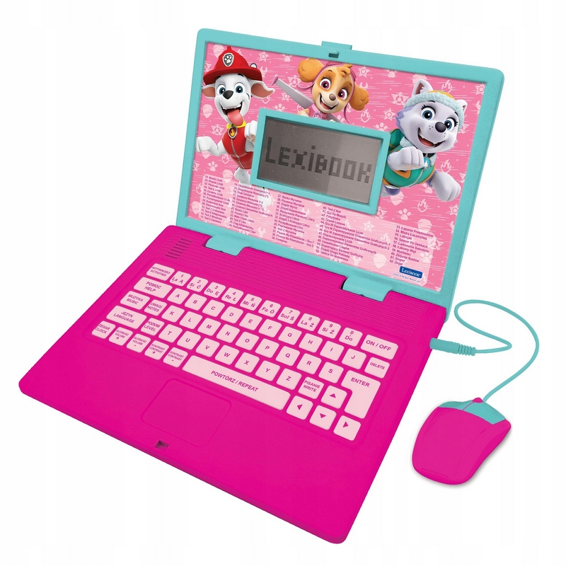 Vzdelávací notebook Lexibook Paw Patrol ružový