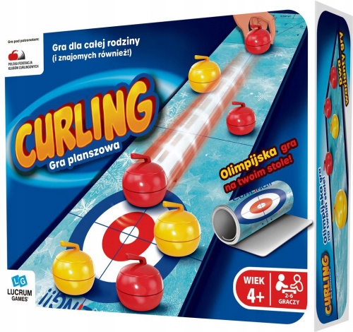 Curlingová stolová hra: Lucrum Games stolová hra