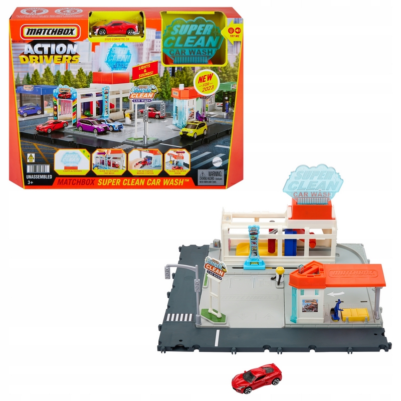 MATCHBOX Real Adventures Autoumyváreň HNJ54