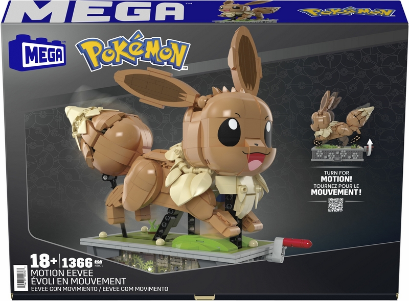 MEGA Pokémon "Pohyblivý" Eevee Posible HTH71