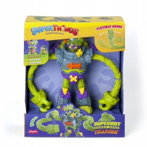 Magicbox SUPERTHING S Playset SuperBot Power Arms Trasher