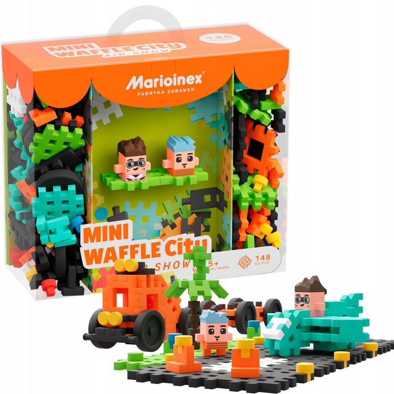 Marioinex Vaflové bloky mini letecká show 4237