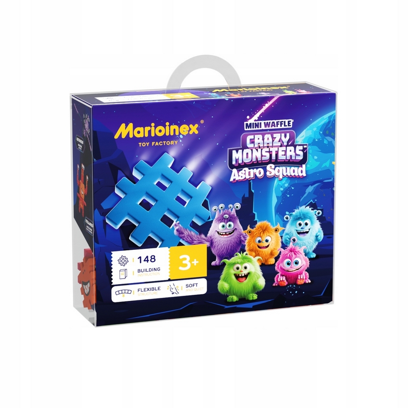 Marioinex Mini Waffle – Crazy Monsters Astro Squad 148 dielikov