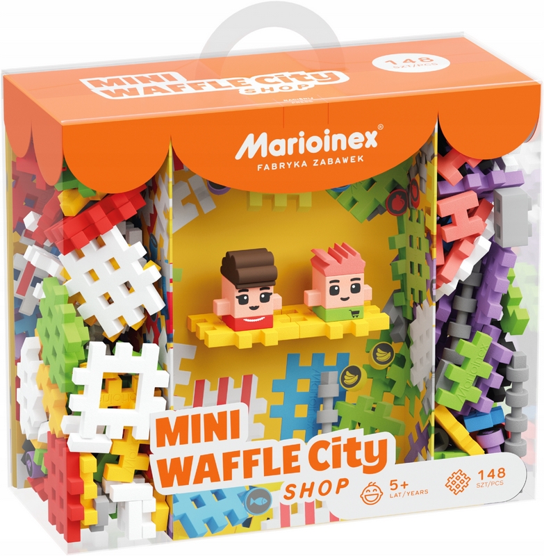 Marioinex Oblátky Mini City Shop (obchod) 148 ks