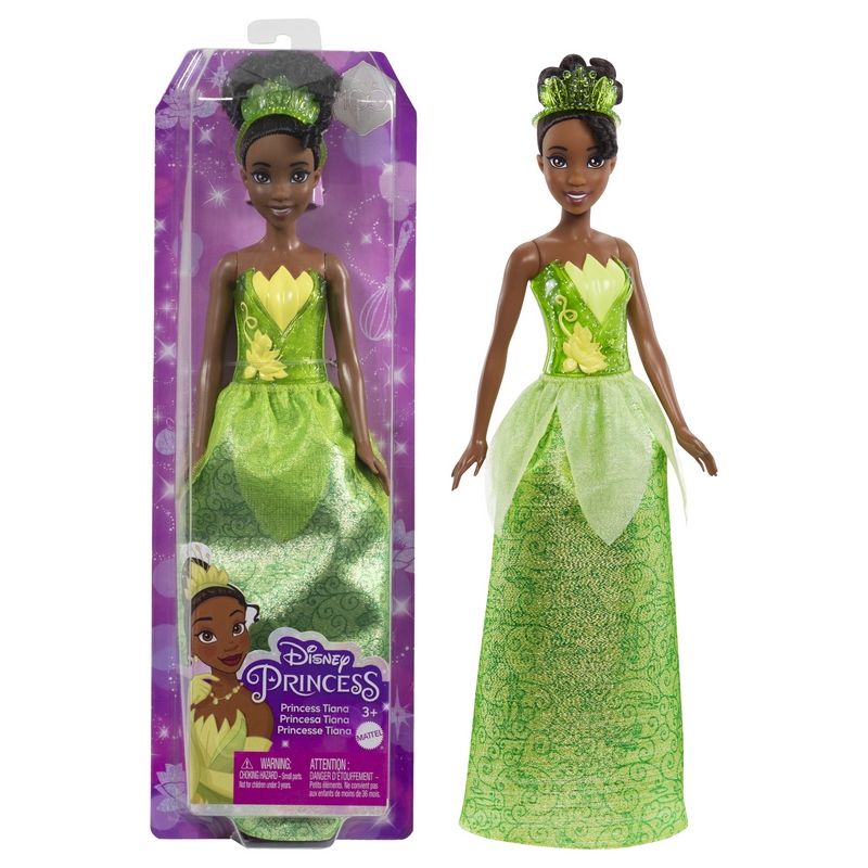 Disney princezná Bábika Mattel Disney princezná Bábika - Tiana HLW02 29 cm