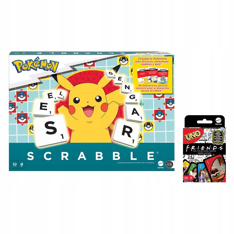 Spoločenská hra Pokémon Scrabble od Mattela