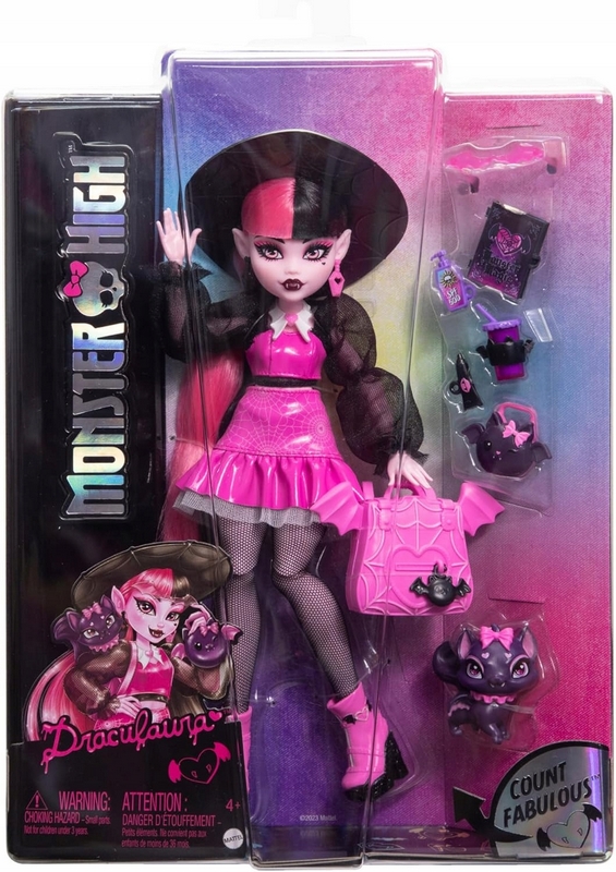 Mattel Monster High Bábika Draculaura 29 cm