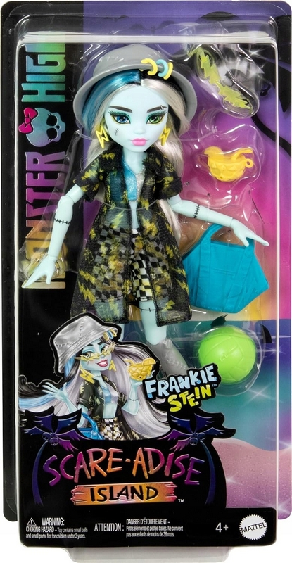 Mattel Monster High Bábika Frankie Stein z ostrova Scare-Adise 29 cm