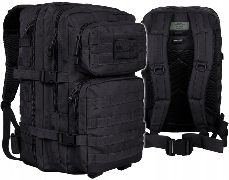 Vojenský batoh Mil-Tec Assault Pack Large 36 l - Čierny