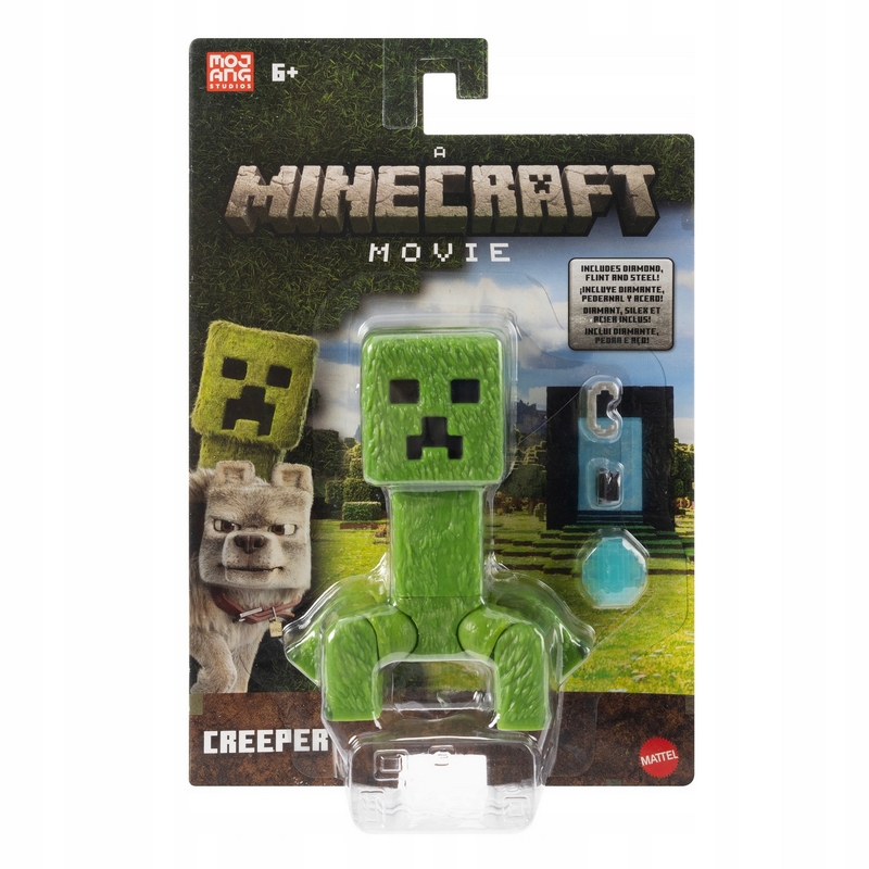 Figúrka Creeper z filmu Minecraft