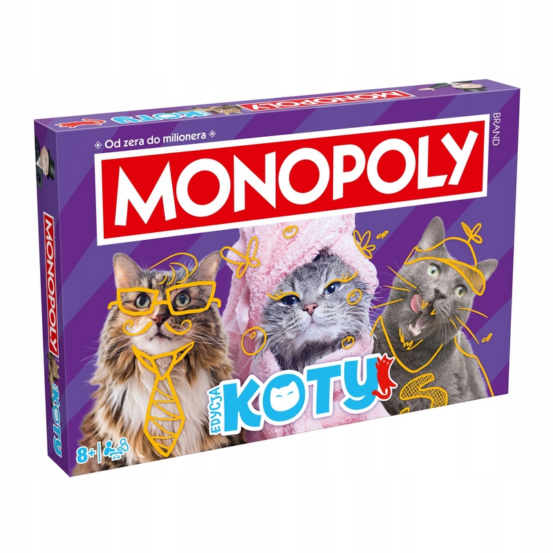 Stolová hra Monopoly Cats Winners Moves