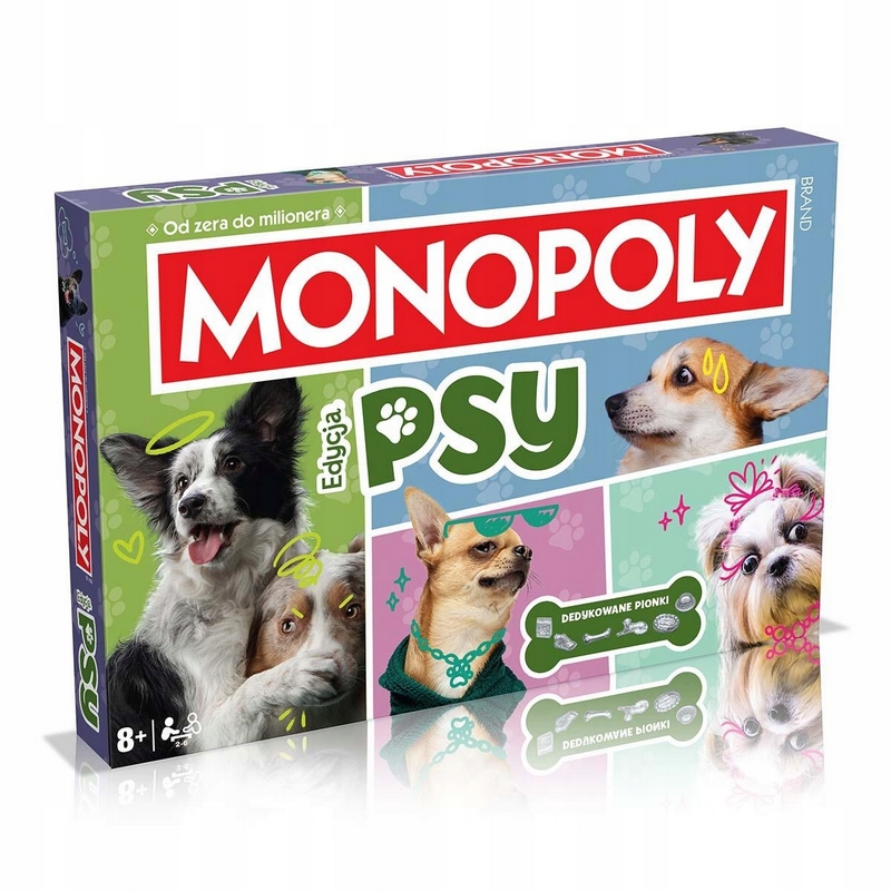 Stolová hra Monopoly Dogs Winning Moves