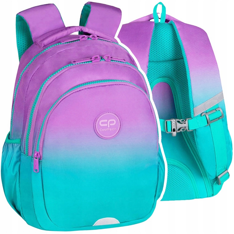 Mládežnícky batoh Coolpack Gradient Blueberry Jerry - Vysoká kvalita a ergonómia