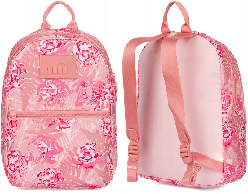 Stylový mestský batoh PUMA Core Pop v odtieni chalk pink