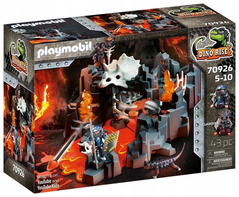 Playmobil 70926 Dino Rise Strážcovia lávového prameňa 5+