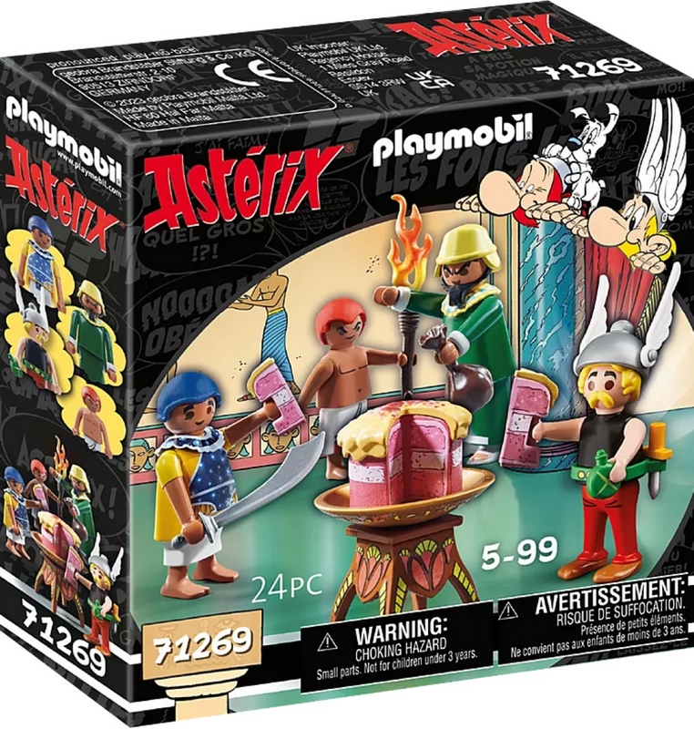 PLAYMOBIL 71269 Asterixova otrávená torta s Pyramídonisou