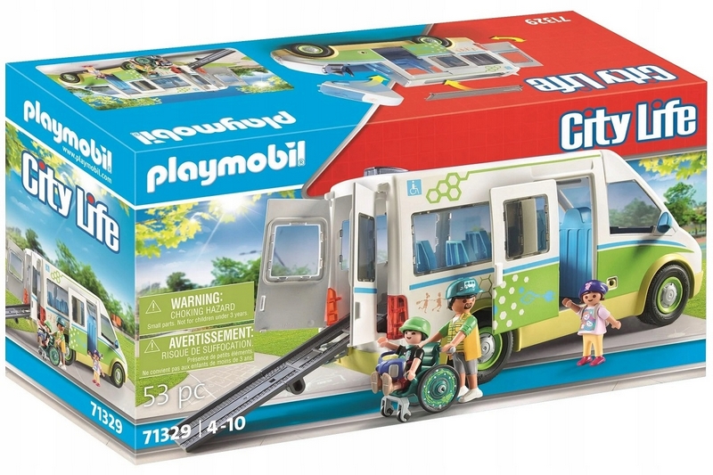 Playmobil - Školský autobus City Life 71329