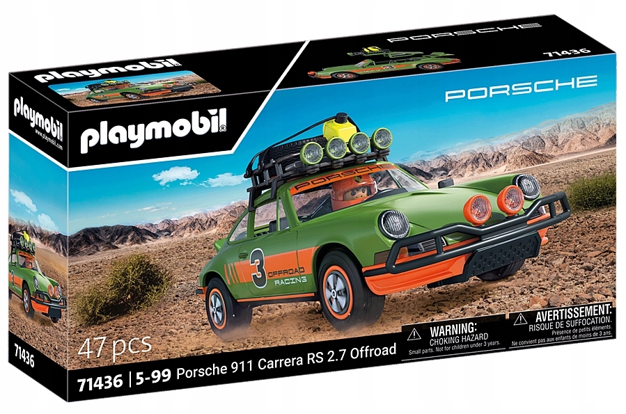 Playmobil 71436 Porsche 911 Carrera RS 2.7 Terénne