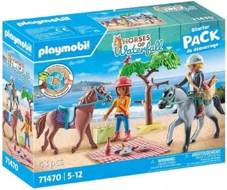 PLAYMOBIL 71470 VÝLET NA KONI NA PLÁŽ S AMÉLIOU A BENOM