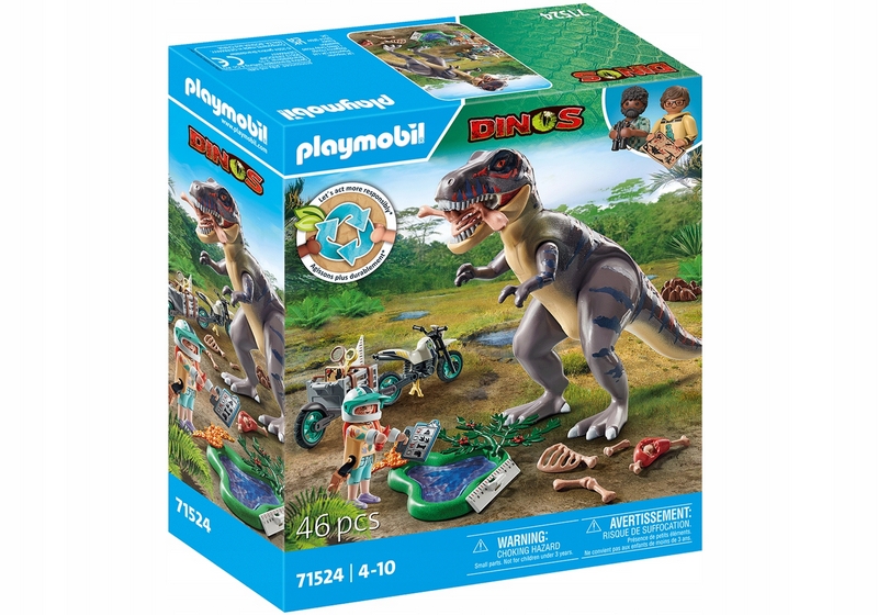 PLAYMOBIL Hľadanie T-Rexa 71524