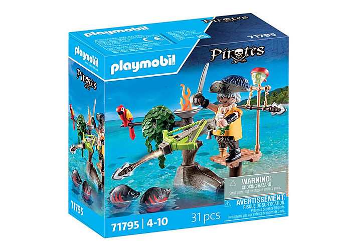 Playmobil 71795 Pirát s balistou