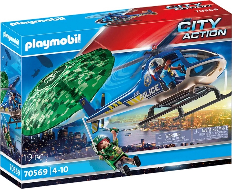 Playmobil City Action 70569 Útek padákom