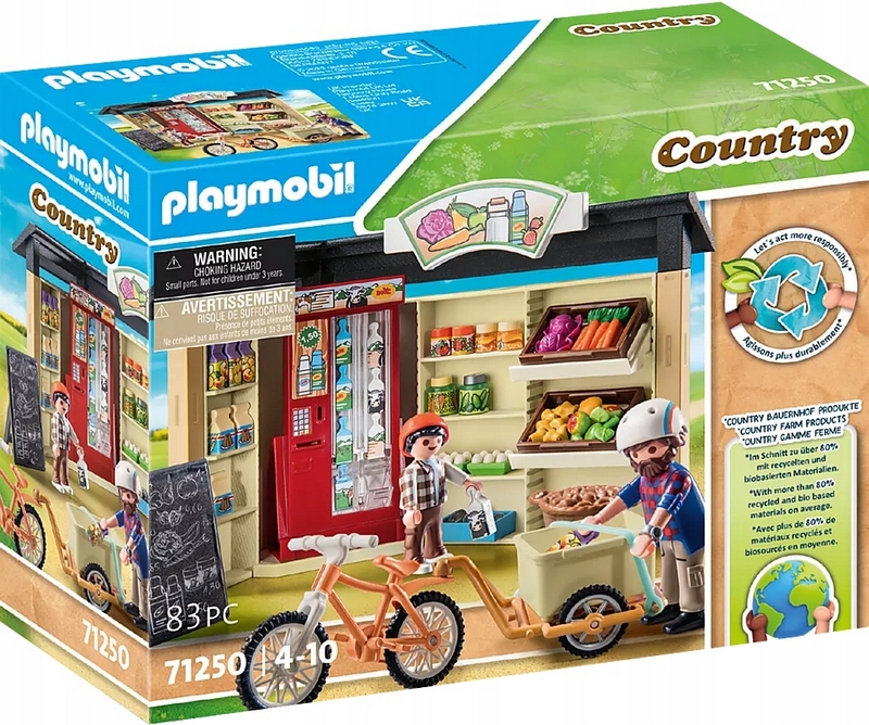 PLAYMOBIL Country 71250 Obchod na vidieku otvorený 24 hodín denne