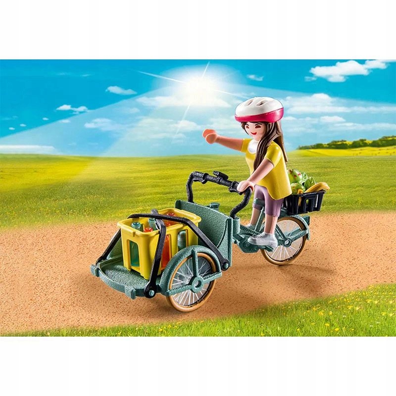 Playmobil Nákladný bicykel na vidieku 71306