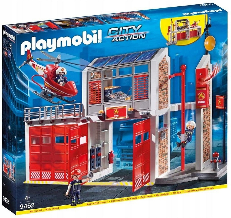 Playmobil Veľká hasičská stanica 9462