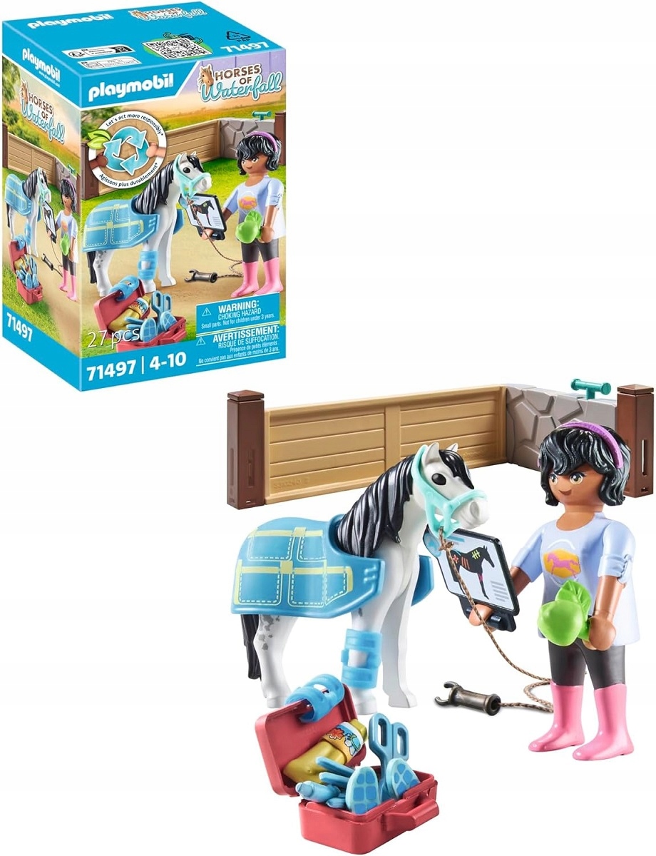 PLAYMOBIL KONE VODOPÁDU 71497 HYPOTERAPEUT