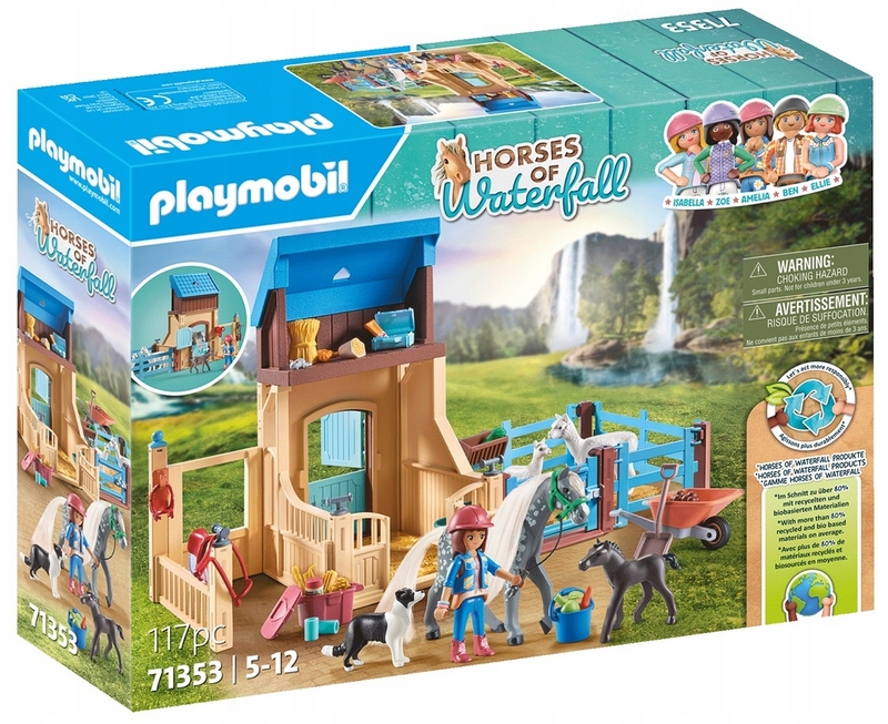 PLAYMOBIL AMELIA A WHISPER SO STAJOVOU DOSKOU 71353