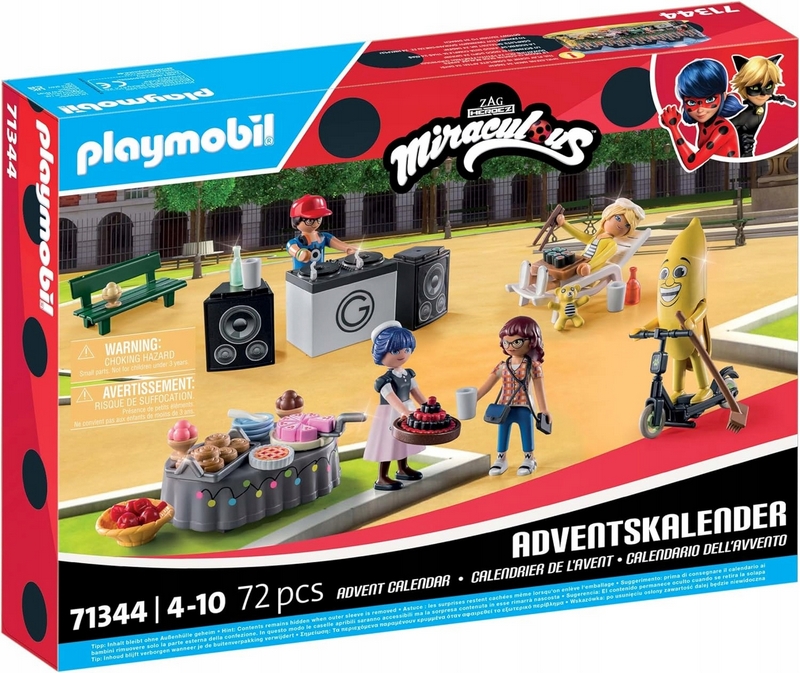 PLAYMOBIL MIRACULUS 71344 ADVENTNÝ KALENDÁR Piknik v Paríži
