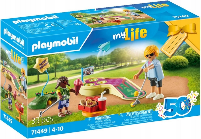 PLAYMOBIL MYLIFE 71449 MINIGOLF