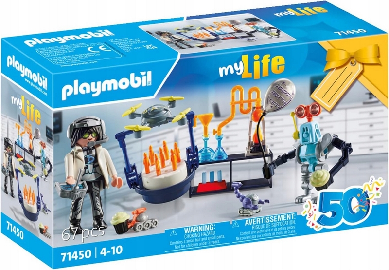 PLAYMOBIL MYLIFE 71450 VEDEC S ROBOTMI