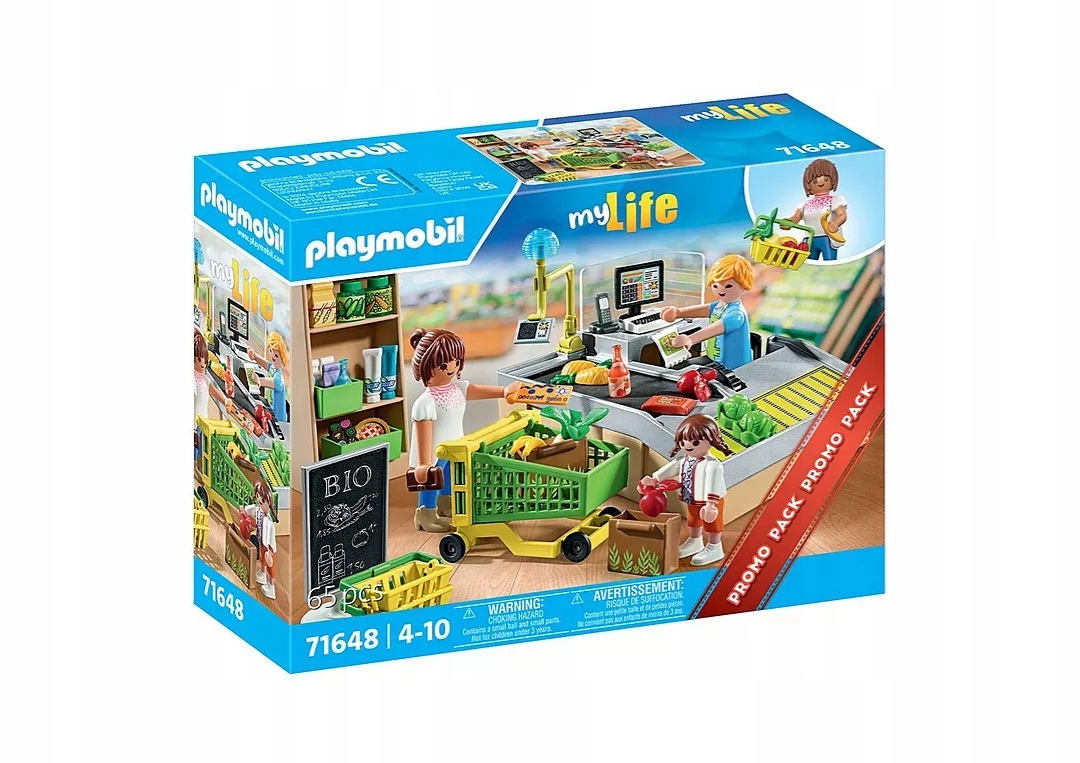 PLAYMOBIL MYLIFE 71648 EKOLOGICKÝ SUPERMARKET