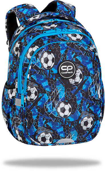Batoh Coolpack Jerry SOCCER s dvojitými komorami a ergonomickým dizajnom