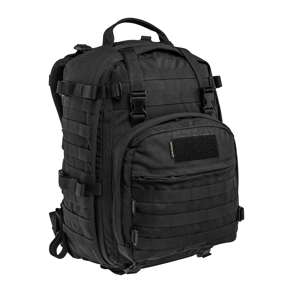 Wisport Whistler II 35 l – Všestranný Čierny Batoh s MOLLE Systémom