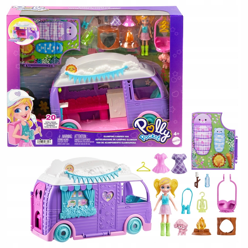 Obytný príves Polly Pocket Glamping Van