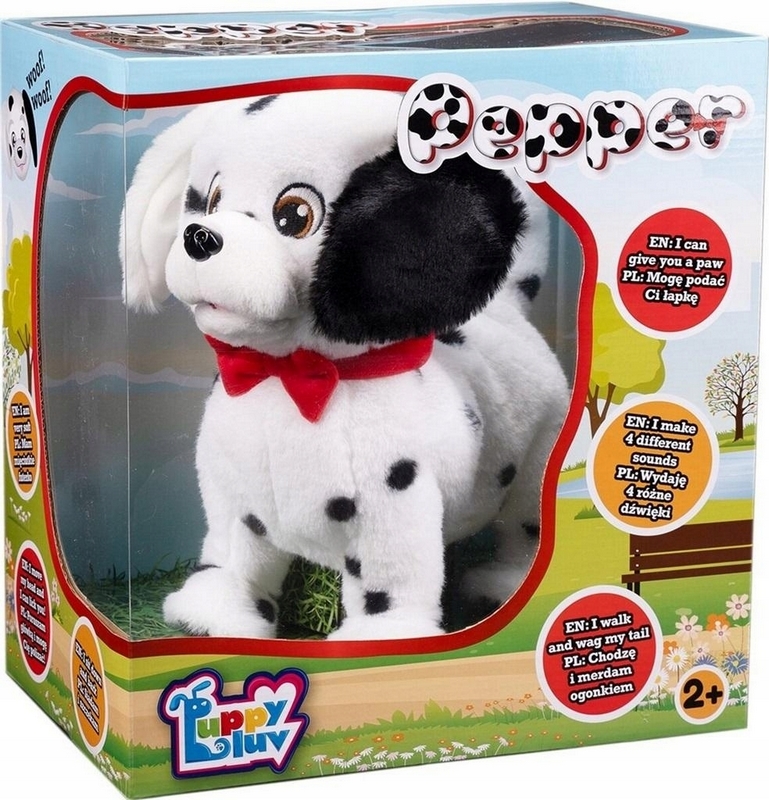 Puppy Luv. Interaktívny dalmatínsky pes Pepper