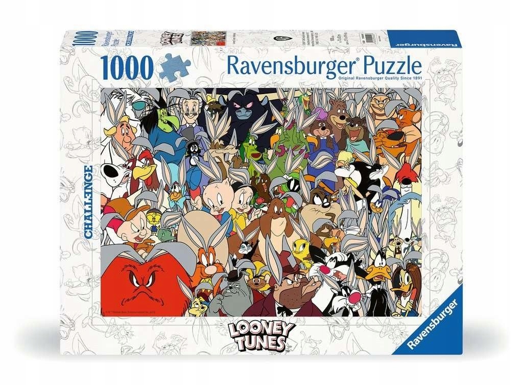 Výzva Puzzle 1000 Looney Tunes
