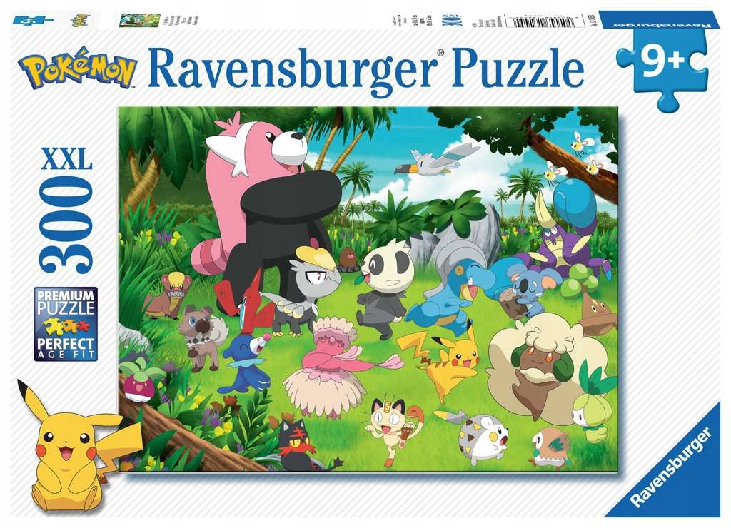 Ravensburger 300-dielne puzzle PUZZLE 300 RAVENSBURGER XXL POKEMON