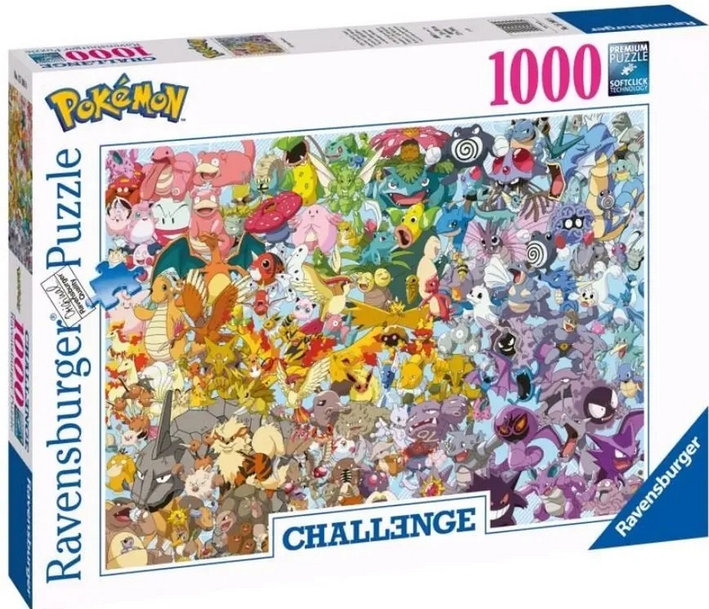 Ravensburger 1000-dielne puzzle Pokémon