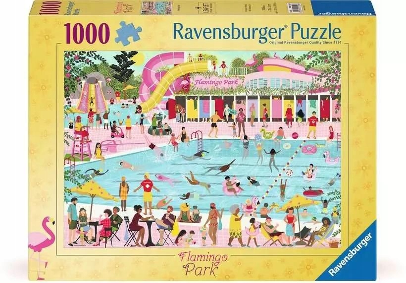 Ravensburger 1000 Park Flamingo puzzle