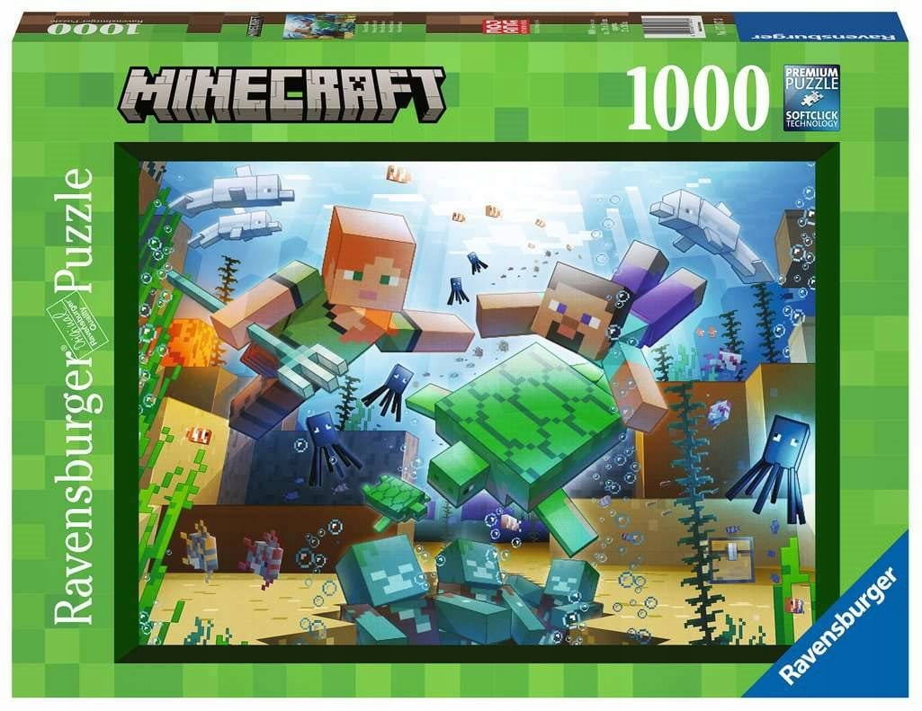Puzzle 1000 - Minecraftová mozaika
